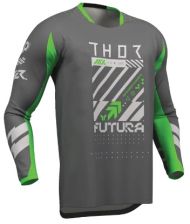 Tricou Motocross THOR LAUNCHMODE FUTURA CHAR/VERDE