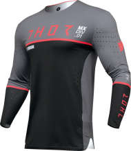 Tricou motocross THOR PRIME ACE BLACK/CHARCOAL