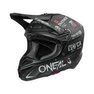 Motocross helmet 5SERIES POLYACRYLITE BRAND BLACK/GRAY