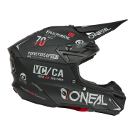 Motocross helmet 5SERIES POLYACRYLITE BRAND BLACK/GRAY