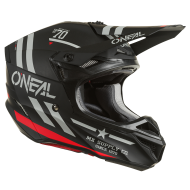 Κράνος Motocross 5SERIES POLYACRYLITE SQUADRON V.22 ΜΑΥΡΟ/ΓΚΡΙ