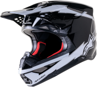 Κράνος μοτοκρός ALPINESTARS SM10 AMP BLK/WT