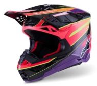 Κράνος Motocross ALPINESTARS SM10 ERA ΡΟΖ/ΒΙΟ/ΚΙΤΡΙΝΟ