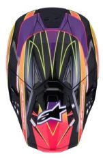 Κράνος Motocross ALPINESTARS SM10 ERA ΡΟΖ/ΒΙΟ/ΚΙΤΡΙΝΟ
