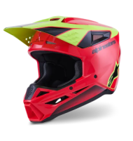 Κράνος Motocross ALPINESTARS SM3 FRAY ΚΟΚΚΙΝΟ/ΚΙΤΡΙΝΟ/ΜΑΥΡΟ