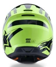 Κράνος Motocross ALPINESTARS SM3 ΘΕΡΜΟΚΡΑΣΙΑ ΚΙΤΡΙΝΟ/ΜΑΥΡΟ