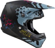 Κράνος Motocross FLY RACING Formula CC Tektonic - Μαύρο ματ/Σχιστόλιθος