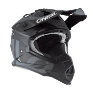 Motocross helmet O'NEAL 2SERIES SLICK V.23 BLACK/GRAY
