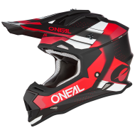 Motocross Helmet O'NEAL 2SERIES SPYDE V.23 BLACK/RED/WHITE