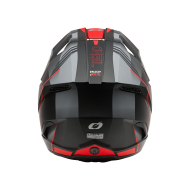 Мотокрос каска O'NEAL 3SERIES HAZE BLACK/GRAY/RED V.26