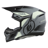 Motocross helmet O'NEAL 3SERIES VISION BLACK/GRAY V.24