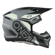 Motocross helmet O'NEAL 3SERIES VISION BLACK/GRAY V.24