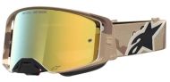 Мотокрос очила ALPINESTARS SUPERTECH LONE CAMO DESERT MIRROR-GLD