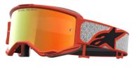 Мотокрос очила ALPINESTARS VISION 5 RORA SIL/ORNG/MIRROR-RED