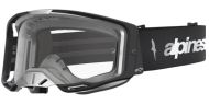 Мотокрос очила ALPINESTARS VISION 8 AMBER BLK/SIL/CLR