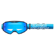 Мотокрос очила O'NEAL B-10 STRIPED BLUE/BLUE - RADIUM BLUE V.26