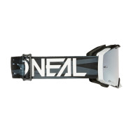 Мотокрос очила O'NEAL B-33 ICTUS BLACK/WHITE - SILVER MIRROR