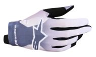 Mănuși motocross ALPINESTARS RADAR 27 GRI/ALB/NEGRU