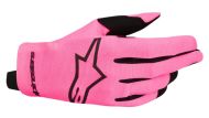 Mănuși motocross ALPINESTARS RADAR 27 ROZ/NEGRU