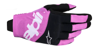 Mănuși motocross ALPINESTARS TECHSTAR NEGRU/GRI/MOV