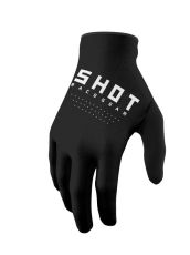 Motocross gloves SHOT Raw Black