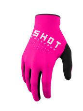 Motocross gloves SHOT Raw Pink