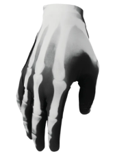 Мотокрос ръкавици THOR SPORTMODE X-RAY BLACK/WHITE