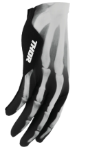 Мотокрос ръкавици THOR SPORTMODE X-RAY BLACK/WHITE