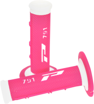 Мотокрос ръкохватки PROGRIP Triple Density 788 WHITE/PINK