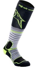 Motocross Socks ALPINESTARS SOCK MX PRO BLK/GY/YLW