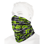 Multifunctional towel O'NEAL MATRIX BLACK/NEON YELLOW
