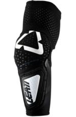 Protecții de cot LEATT 3DF Hybrid-Alb/Negru