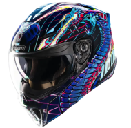 Отваряема каска ICON Threshold™ Synthwave Lazer Cobra Modular