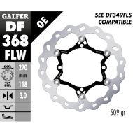 Floating Front Brake Disc Galfer WAVE FLOATING (C. STEEL) 270x3mm DF368FLW