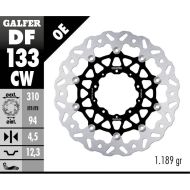 Floating Front Brake Disc Galfer WAVE FLOATING COMPLETE (C. ALU.) 310x4.5mm DF133CW