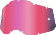 Goggle plate 100% Gen2 Racecraft2; Accuri2; Strata2 - iridium pink
