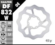 Преден спирачен диск Galfer DISC WAVE FIXED 240x3mm DF832W