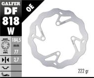 Преден спирачен диск Galfer WAVE FIXED 185x2,7mm DF818W