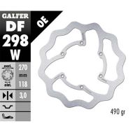 Преден спирачен диск Galfer WAVE FIXED 270x3mm DF298W