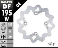 Преден/Заден спирачен диск Galfer WAVE FIXED  DISC WAVE FIXED 180x3mm DF195W