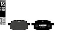 Предни мото накладки Galfer SCOOTER FD136G1050