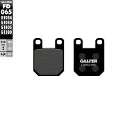 Предни/задни мото накладки Galfer SCOOTER FD065G1050