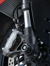 Протектор за ос R&G RACING black fork protection Ducati Panigale 1299