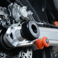 Протектор за ос R&G RACING Swingarm Protectors Black KTM 690 SMC-R 19-25