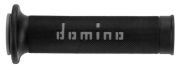 DOMINO A010 Grips No Waffle black with gray
