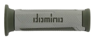 DOMINO GRIPS A350 PAIR GREY/GREEN Grips