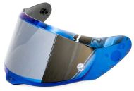 Vizier iridium albastru pentru casca AIROH GP800 BLUE Mirrored