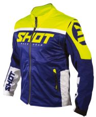 Softshell Jacket SHOT Lite 2.0 Navy Neon Yellow