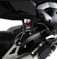 R&G RACING Βάση εξάτμισης μαύρη BMW S1000XR
