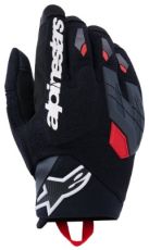 Mănuși textile ALPINESTARS DURACK NEGRU/GRI/ROȘU
